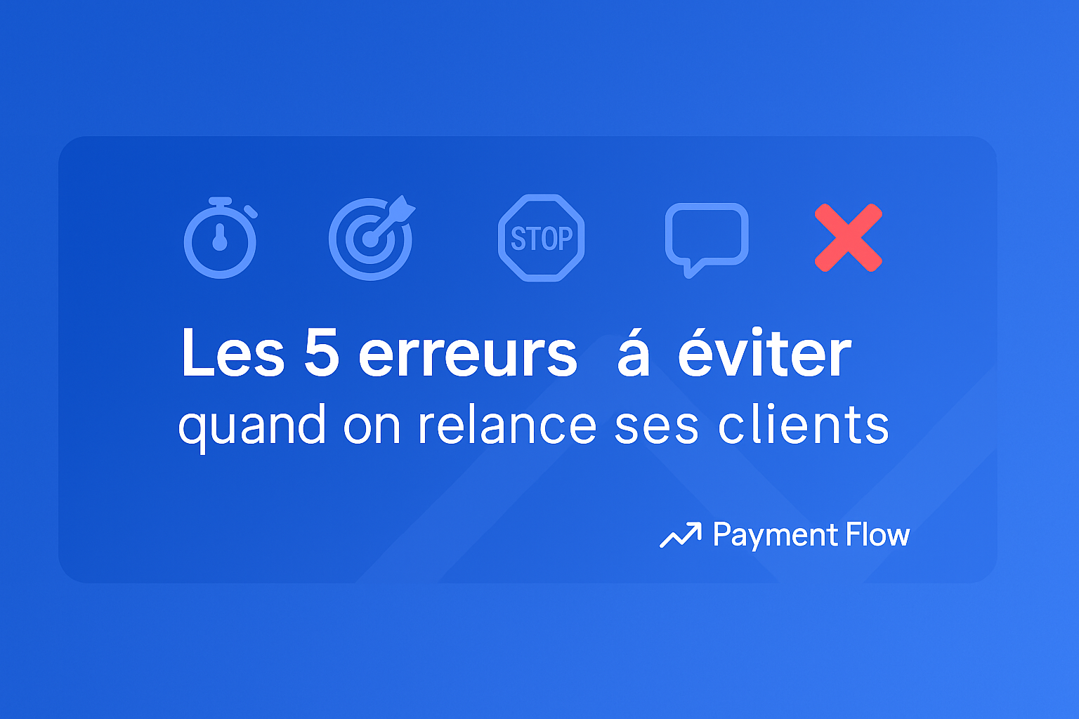 Optimisation des relances - illustration PME